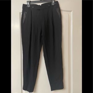 Rag and bone black trousers